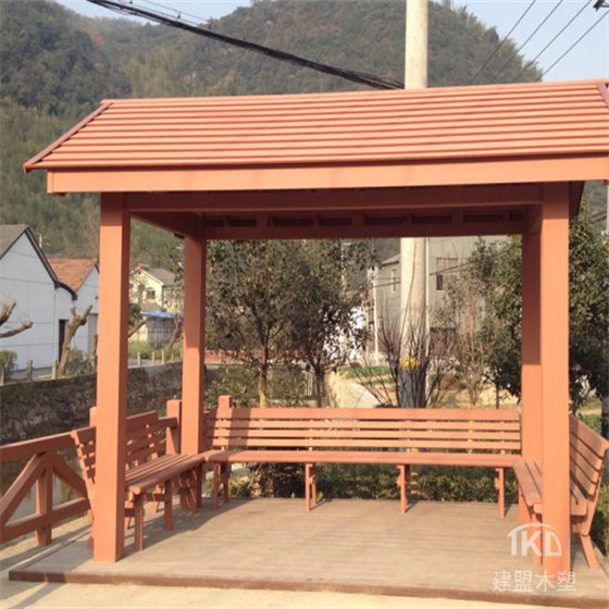 呼市木塑亭子制作