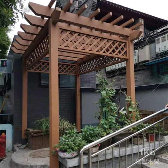 呼市木塑葡萄架
